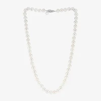 Effy  Womens White Cultured Freshwater Pearl Sterling Silver 2-pc. Jewelry Set