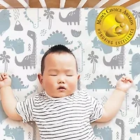 The Peanutshell Dinosaur 4-pc. Crib Sheet