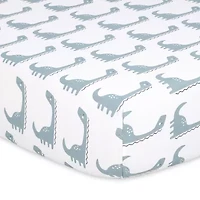The Peanutshell Dinosaur 4-pc. Crib Sheet