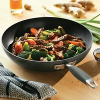 Anolon Advanced Home Hard Anodized 12" Stir Fry Pan