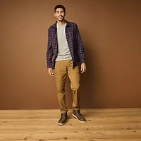 mutual weave Mens Relaxed Fit Ripstop Cargo Pant