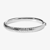 Womens Sterling Silver Bangle Bracelet