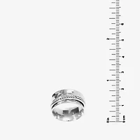 Womens Sterling Silver Band