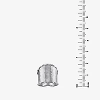 Womens Sterling Silver Band