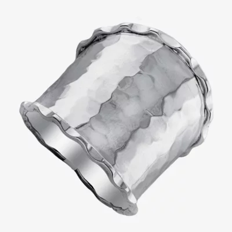 Womens Sterling Silver Band