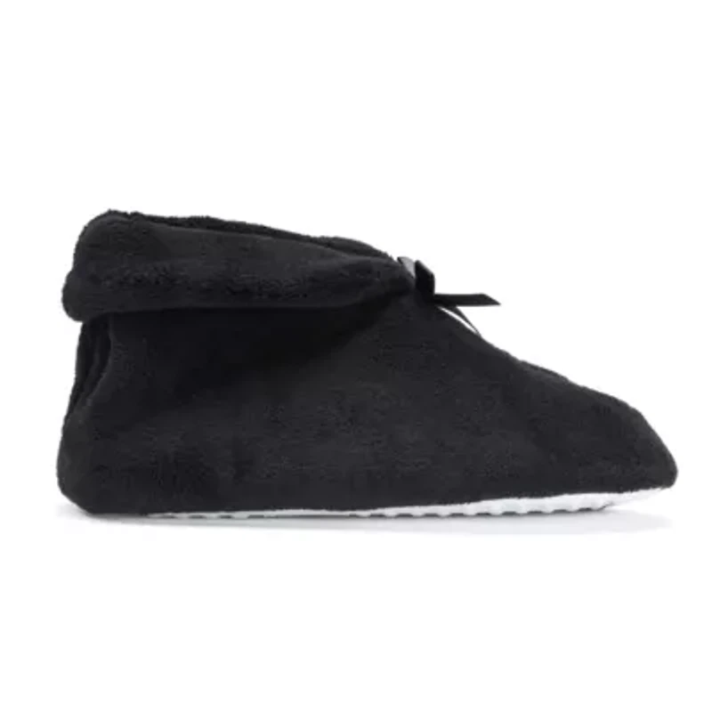 Muk Luks Womens Memory Foam Bootie Slippers