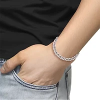 Effy  Mens Sterling Silver 8 Inch Solid Chain Bracelet