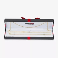 Made in Italy Womens 24K Gold Over Silver 2-pc. Jewelry Set