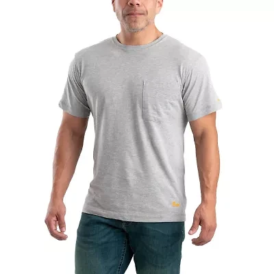 Berne Lightweight Performance Mens Crew Neck Short Sleeve T-Shirt