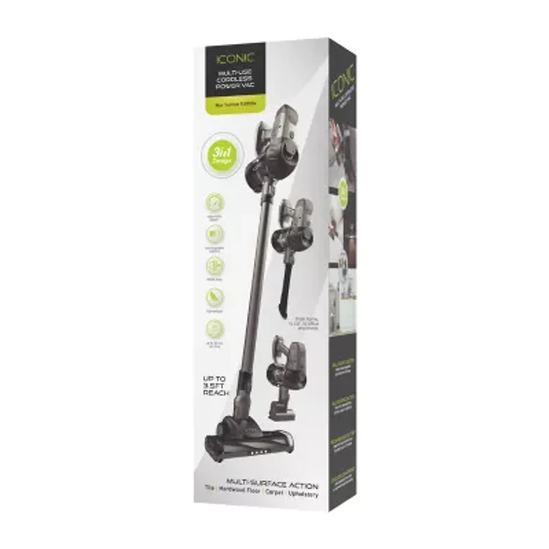 ICONIC Cordless Power 3-in-1 Stick Vacuum