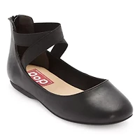 Pop Leaf Womens Round Closed Toe Ballet Flats