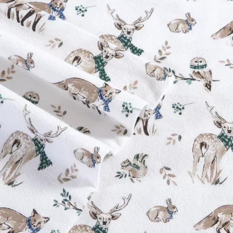 Eddie Bauer Woodland Friends Sheet Set