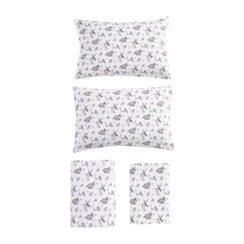 Eddie Bauer Woodland Friends Sheet Set