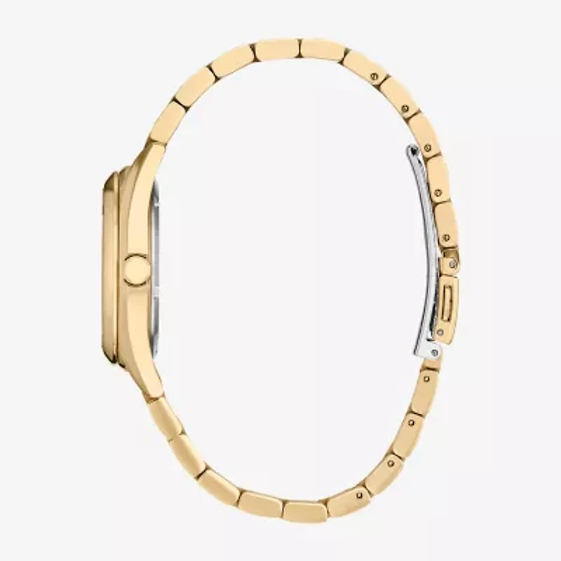 Citizen Sport Luxury Womens Gold Tone Stainless Steel Bracelet Watch Ew2702-59d