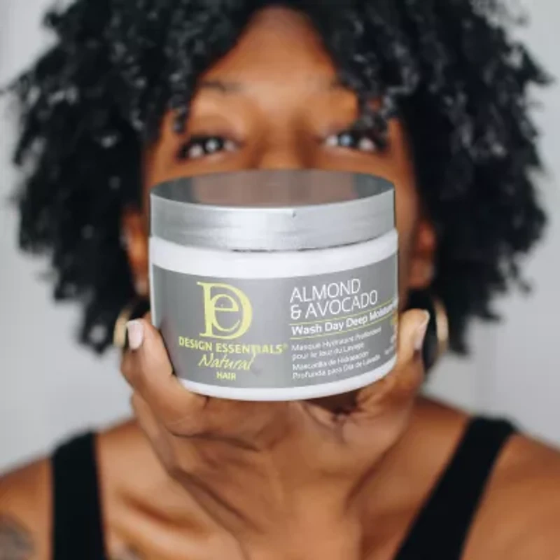 Design Essentials Almond & Avocado Wash Day Deep Moisture Hair Mask 12 oz.