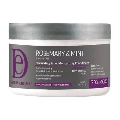 Design Essentials Rosemary And Mint Stimulating Super Moisturizing Conditioner 11 oz.