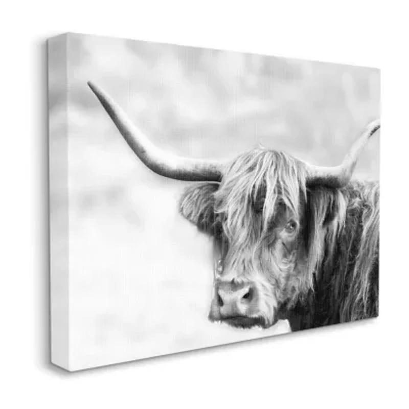 Stupell Industries Bold Country Cattle Photography Canvas Art