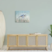 Stupell Industries Baby Sea Turtle Blue Canvas Art