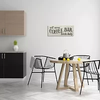 Stupell Industries Self Serve Coffee Bar Canvas Art