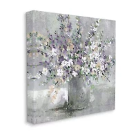 Stupell Industries Blossoming Aster Flower Bouquet Canvas Art