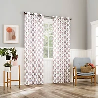 No 918 Avie Grommet Top Sheer Single Curtain Panel
