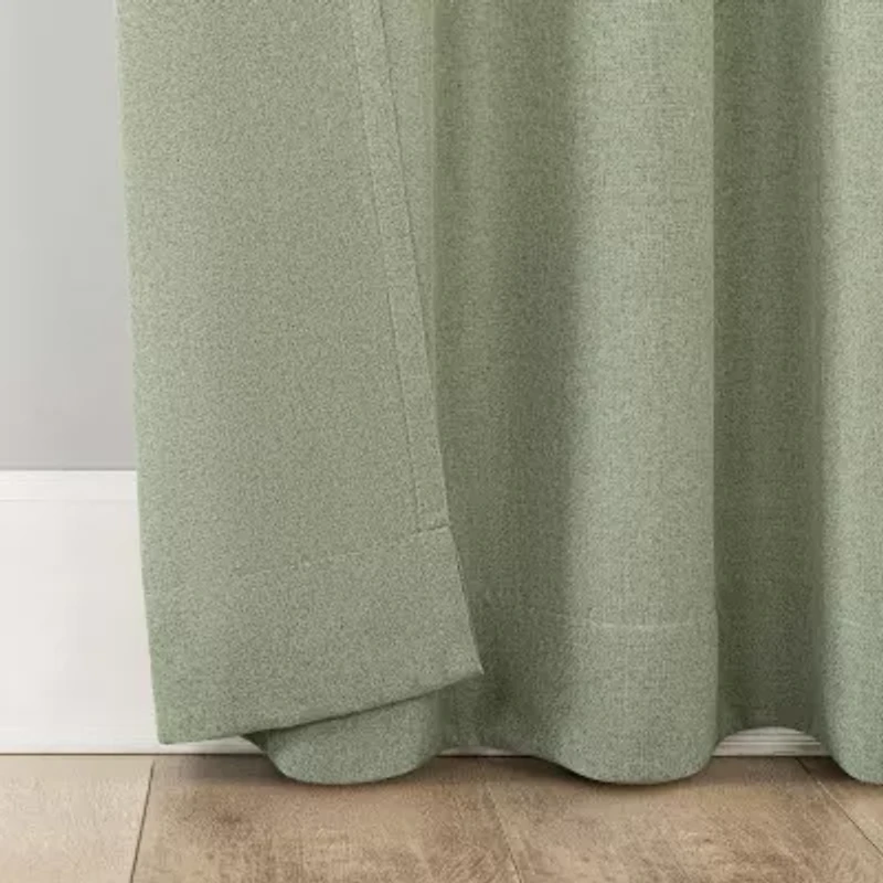 No 918 Hathaway Tab Top Sheer Single Curtain Panel