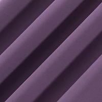Sun Zero Rianna Rod Pocket 100% Blackout Single Curtain Panel