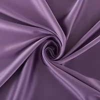 Sun Zero Rianna Rod Pocket 100% Blackout Single Curtain Panel