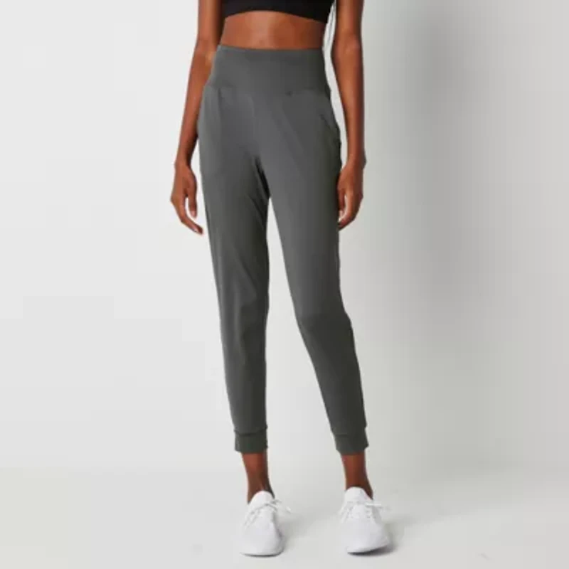 Xersion Womens High Rise Stretch Fabric Legging Jogger Pant