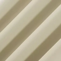 Sun Zero Aria Magnetic Closure Back Tab 100% Blackout Set of 2 Curtain Panel