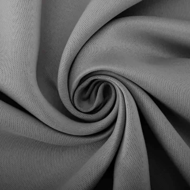 Sun Zero Evantieup Blackout Rod Pocket Single Tie-Up Shade