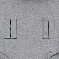 Thereabouts Little & Big Kid Boys Bodysuit Closure Easy-on + Easy-off Adaptive Crew Neck Short Sleeve