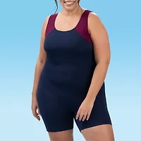 Dolfin Womens Easy-on + Easy-off One Piece Swimsuit