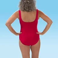 Dolfin Womens Easy-on + Easy-off One Piece Swimsuit