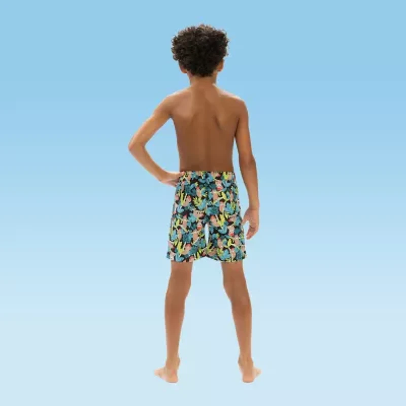 Dolfin Toddler & Little Boys Printed Swim Trunks