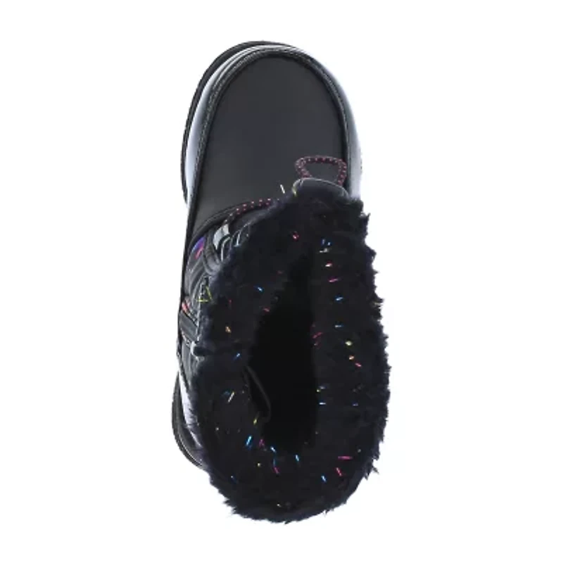 Totes Toddler Girls Lil Unicorn2 Waterproof Flat Heel Winter Boots