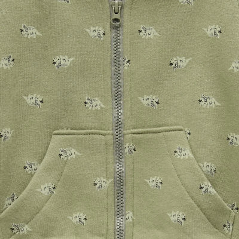 Okie Dokie Baby Boys Fleece Hooded Lightweight Jacket