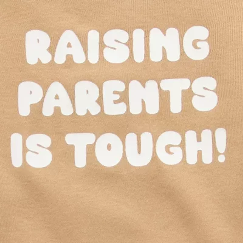 Okie Dokie Baby Unisex Round Neck Long Sleeve Rib Bodysuit