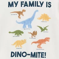 Okie Dokie Toddler & Little Boys Crew Neck Long Sleeve Regular Fit Graphic T-Shirt