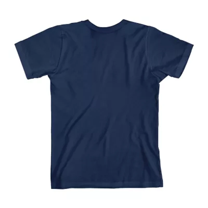 Boys Crew Neck Short Sleeve Relaxed Fit Minecraft Graphic T-Shirt