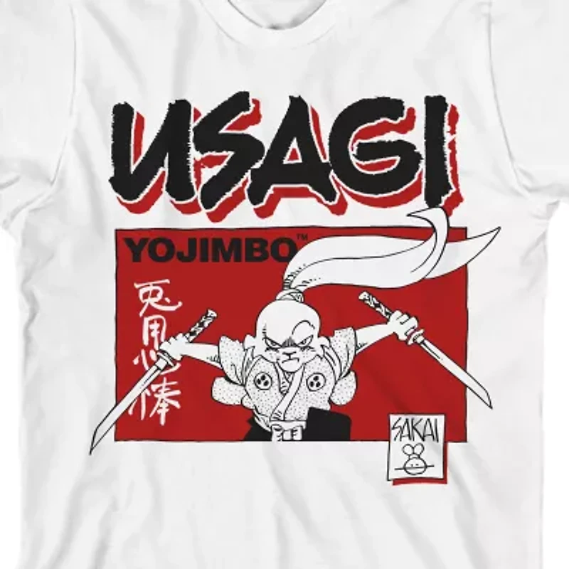 Boys Crew Neck Short Sleeve Relaxed Fit Graphic T-Shirt