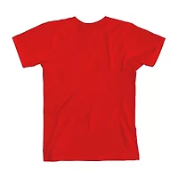 Boys Crew Neck Short Sleeve Relaxed Fit Graphic T-Shirt