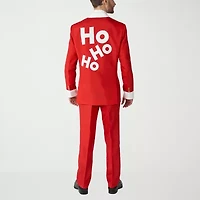 Suitmeister Santa Faux Fur Mens 3-pc. Suit Set