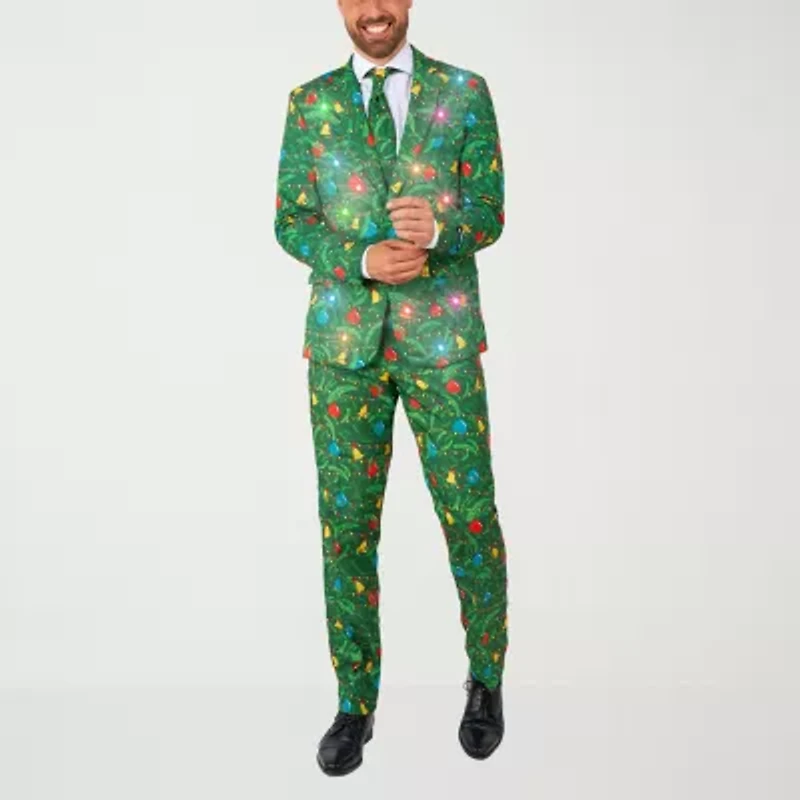 Suitmeister Christmas Mens 3-pc. Suit Set