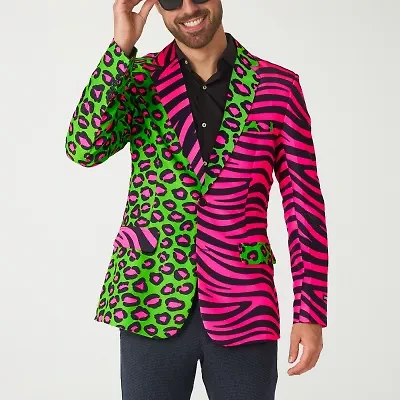 Suitmeister King Of The Jungle Mens Slim Fit Blazer
