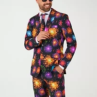 Suitmeister Fireworks Mens 3-pc. Suit Set