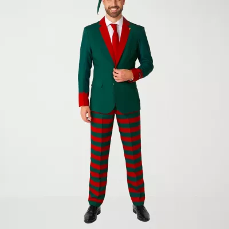 Suitmeister Santa Elf Mens 3-pc. Suit Set