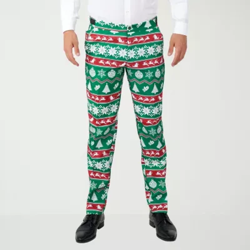 Suitmeister Christmas Nordic Mens 3-pc. Suit Set