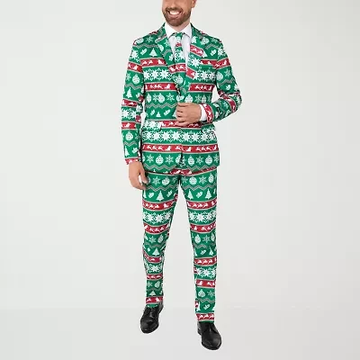 Suitmeister Christmas Nordic Mens 3-pc. Suit Set