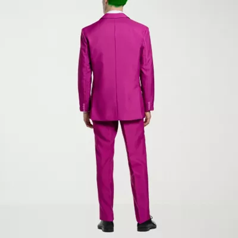 Suitmeister Ruby Red Joker Mens 3-pc. Suit Set